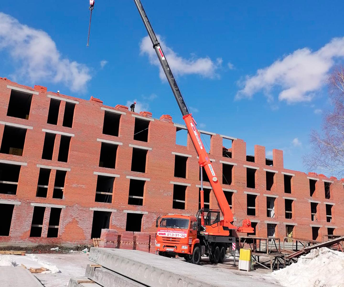 Автокран Клинцы (Вездеход Камаз 43118) - фото 1